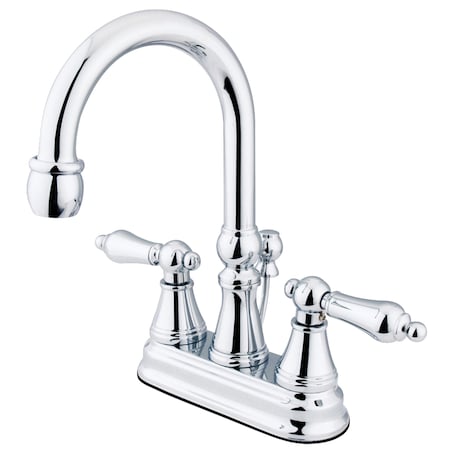Kingston Brass 4" Centerset Bathroom Faucet, Chrome KS2611AL